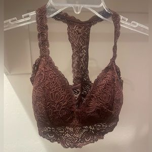 Auden Lightly Lined Racerback Bralette Size Small